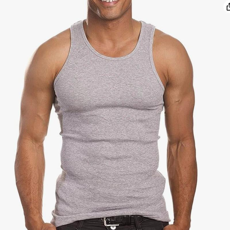 PRO 5 Men'S A-Shirt Muscle Tank Top,Gym Work Out, 3 PACK