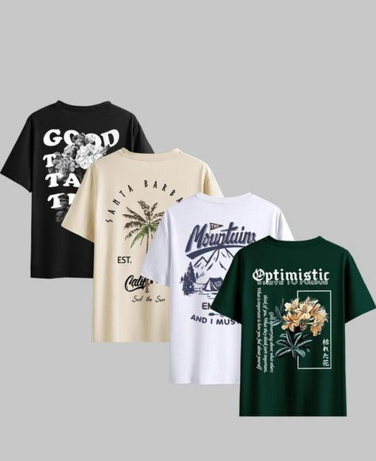 Santa Barbara Palm Tree T-Shirt – Men'S Regular Fit Summer Tee for Outdoor Style
