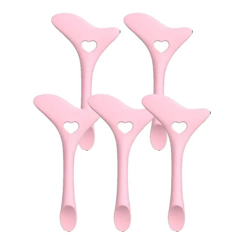 Comfort Reusable Silicone Eyeliner Stencil, Cosmetic Stencil, Eye Makeup Aid Tool, Mascara Shield Applicator, Lipstick Stencil for Women & Girls