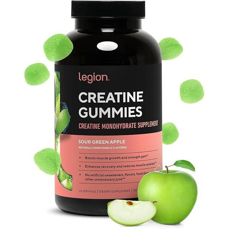 Legion Creatine Gummies Creatine Monohydrate Supplement - 30 Servings