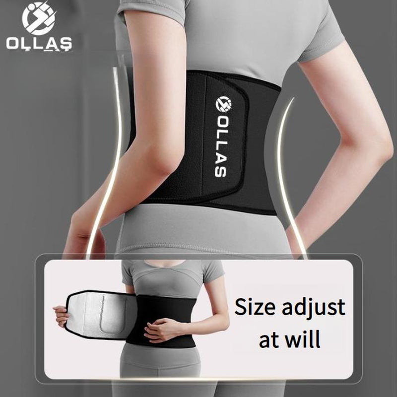 Waist Training Belt Lightweight Waist Support, Men'S and Women'S Sports Belt - Abdominal Waist Trainer for Increased Core Stability