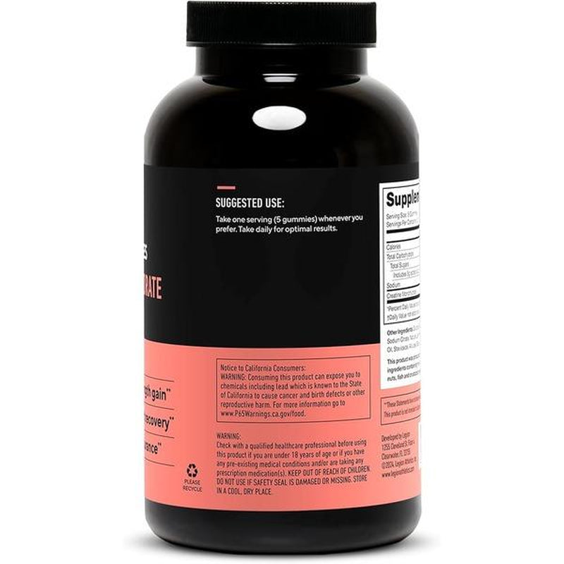 Legion Creatine Gummies Creatine Monohydrate Supplement - 30 Servings
