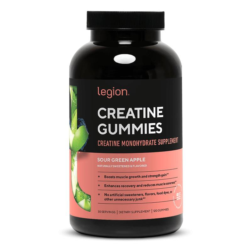 Legion Creatine Gummies Creatine Monohydrate Supplement - 30 Servings